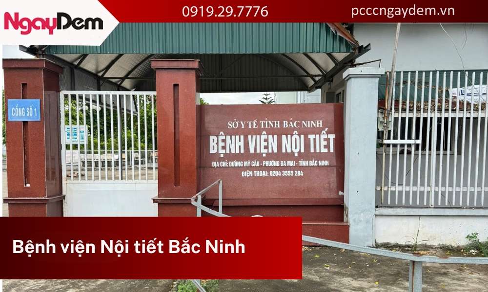 bảo trì hệ thống PCCC Bệnh viện Nội tiết Bắc Ninh