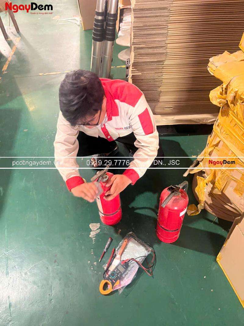 Dự án bảo trì hệ thống PCCC nhà máy Công ty UEDA Việt Nam