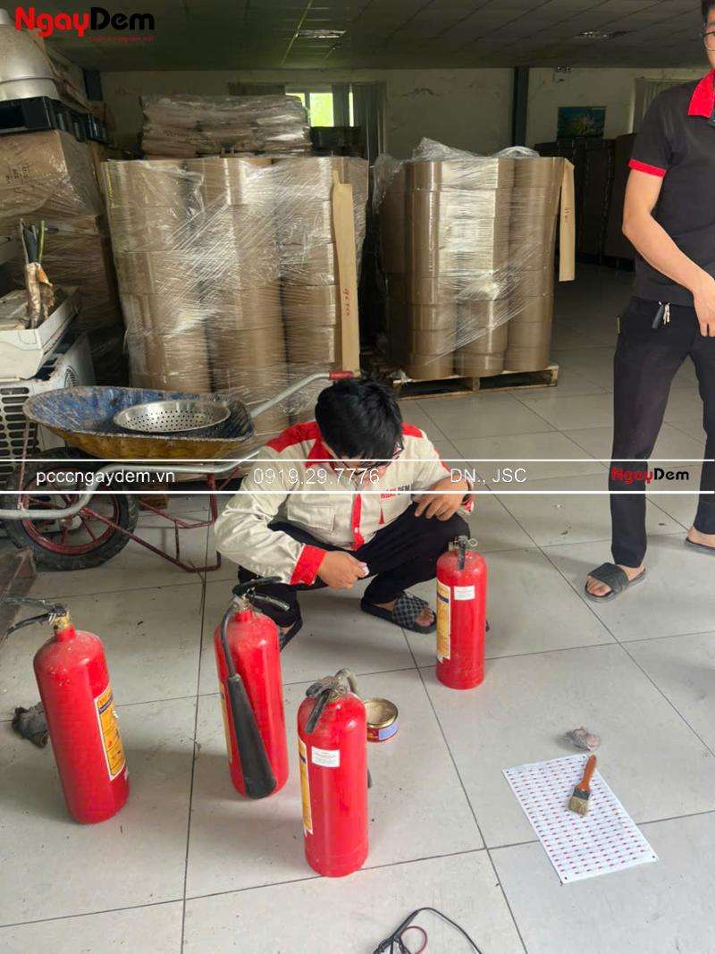 Dự án bảo trì hệ thống PCCC nhà máy Công ty UEDA Việt Nam