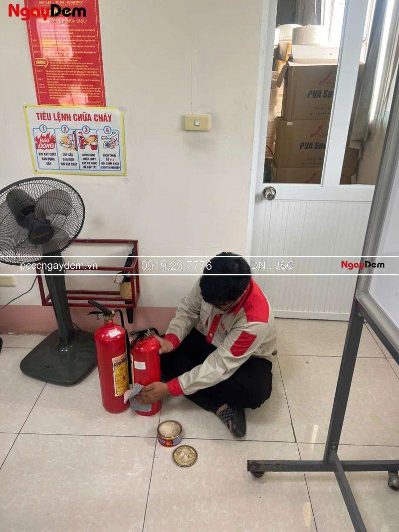 Dự án bảo trì hệ thống PCCC nhà máy Công ty UEDA Việt Nam
