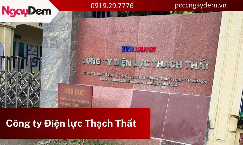 Bảo dưỡng hệ thống PCCC Công ty Điện lực