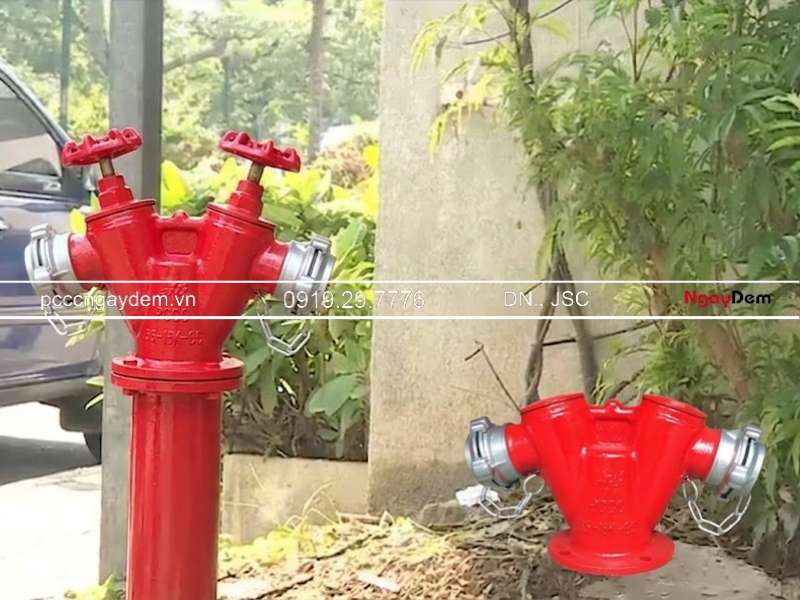 họng chờ tiếp nước chữa cháy