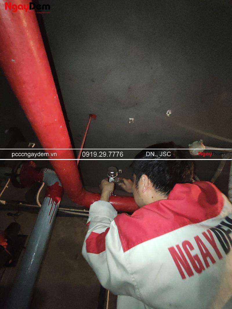 Bảo dưỡng hệ thống PCCC khu liên hợp thể dục thể thao KĐT The Vesta