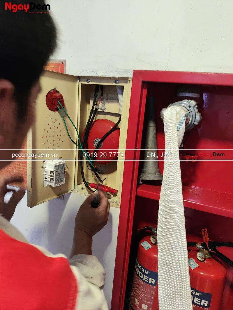 Bảo dưỡng hệ thống PCCC khu liên hợp thể dục thể thao KĐT The Vesta