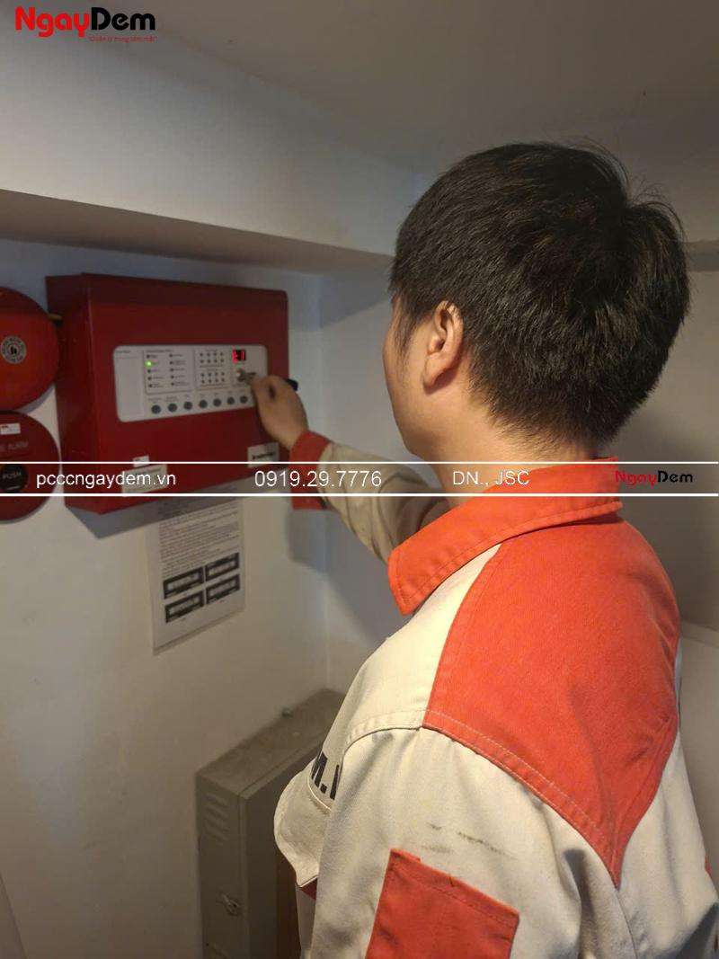 Dự án bảo trì hệ thống PCCC nhà trọ ở Thái Hà, Hà Nội
