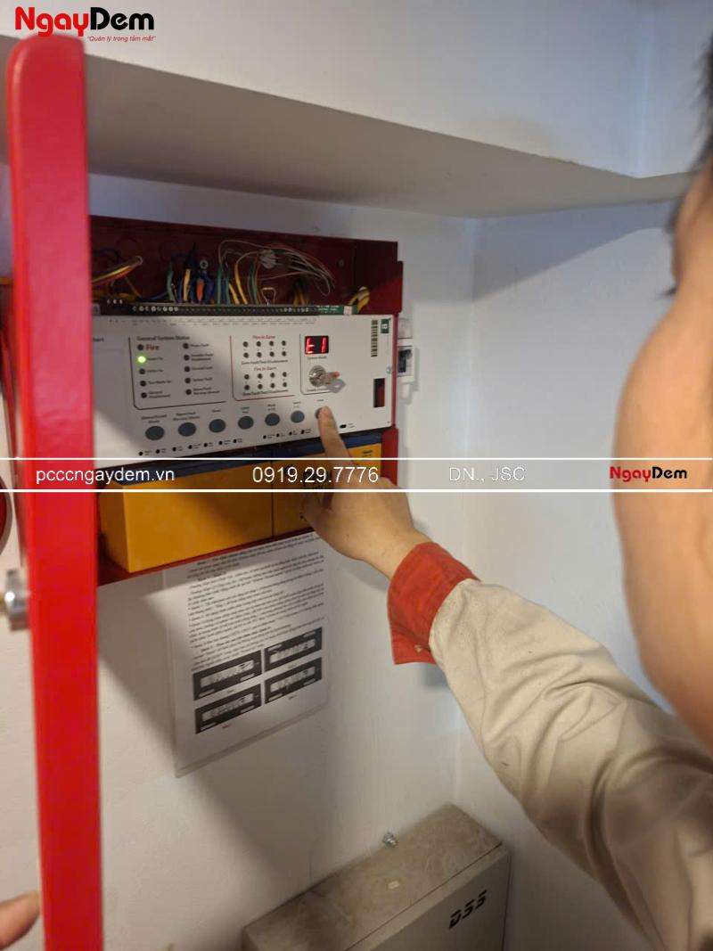 Dự án bảo trì hệ thống PCCC nhà trọ ở Thái Hà, Hà Nội