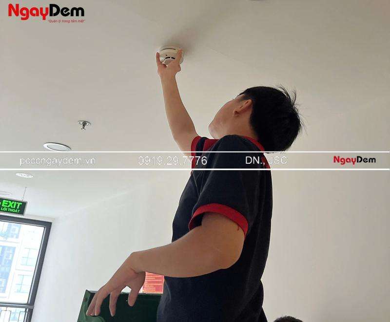 Quy trình thi công hệ thống báo cháy