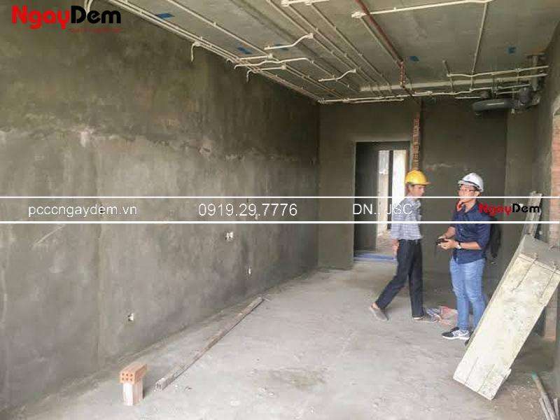 Quy trình thi công hệ thống báo cháy