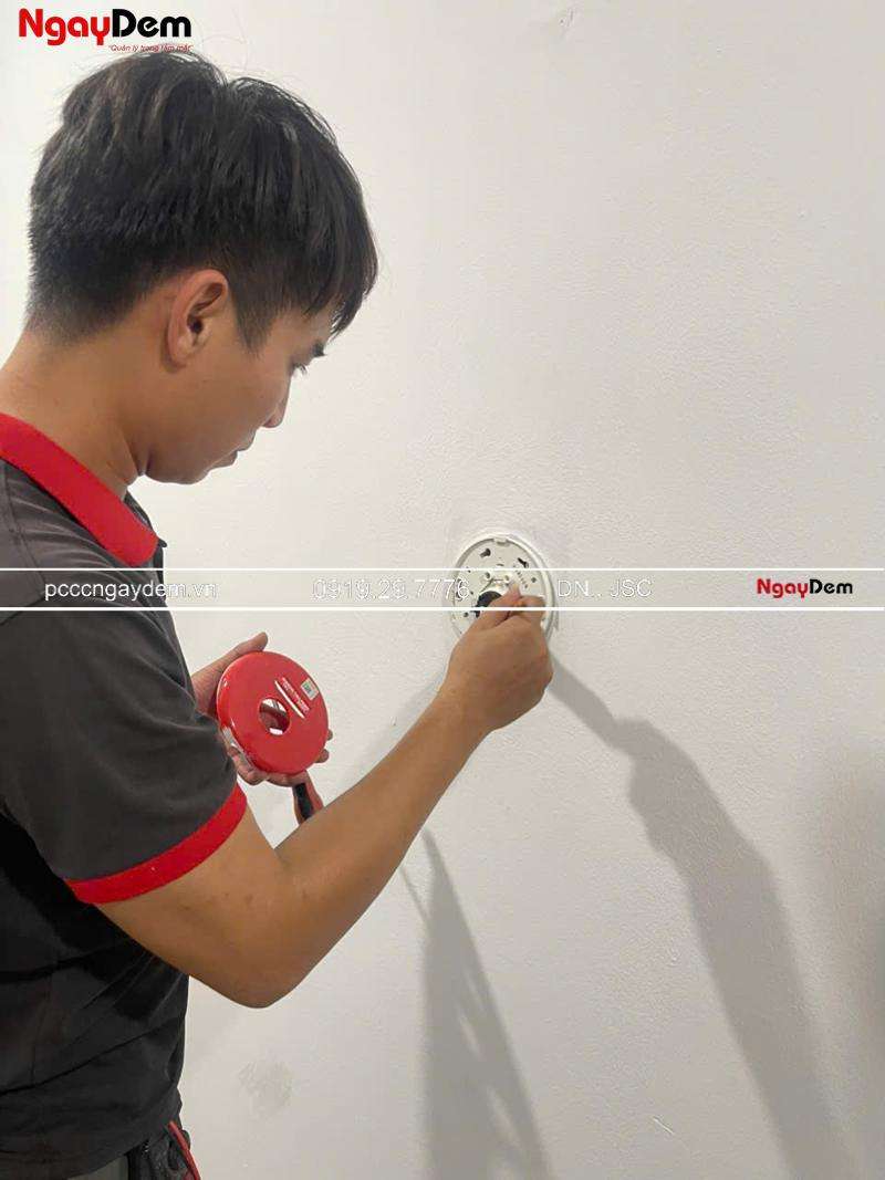 Quy trình thi công hệ thống báo cháy