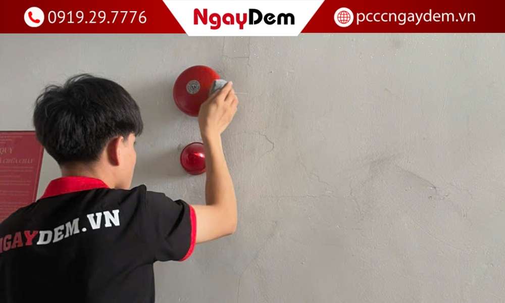 thi công hệ thống báo cháy