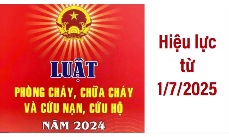 Luật PCCC và CNCH số 55/2024/QH15
