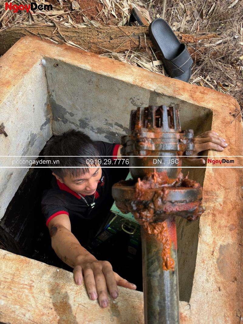 Bảo dưỡng, Sửa chữa máy bơm chữa cháy viện dưỡng lão Sơn Tây, Hà Nội