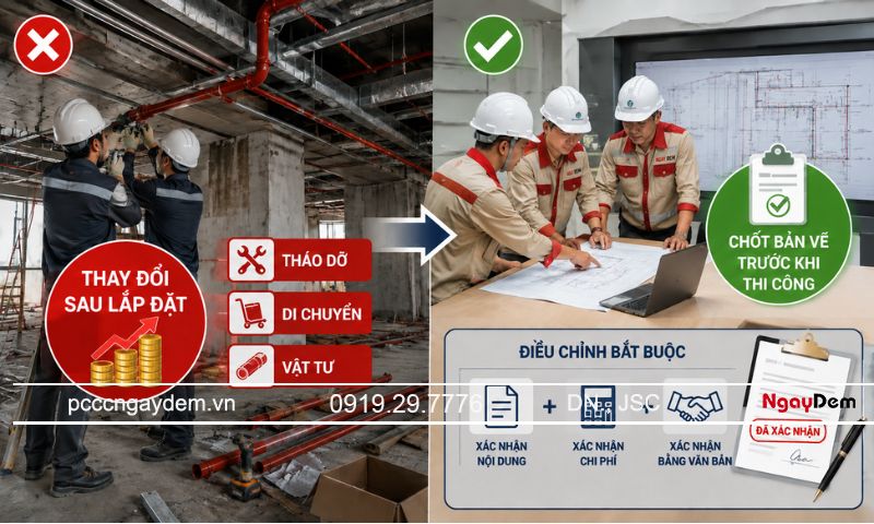 báo giá lắp đặt, thi công hệ thống pccc trọn gói