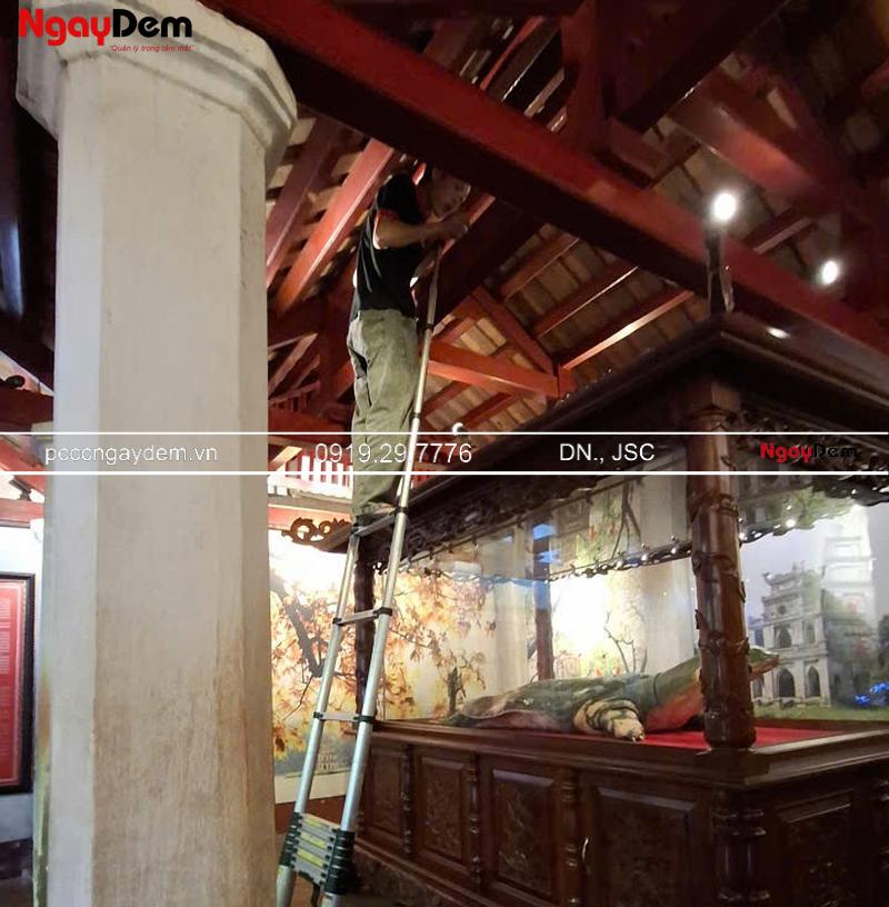 Bảo trì hệ thống PCCC Đền Ngọc Sơn – Di tích lịch sử Hà Nội
