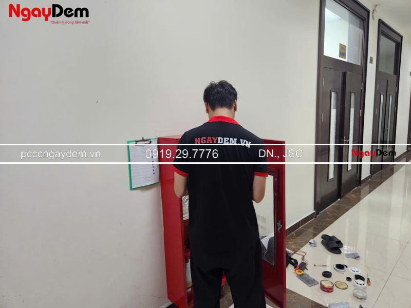 Bảo trì hệ thống PCCC Tòa nhà HANDIRESCO B15 Đại Kim, Định Công