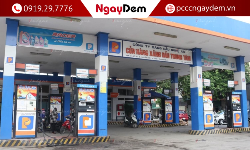 Bảo Trì PCCC Bảo trì PCCC cửa hàng xăng dầu