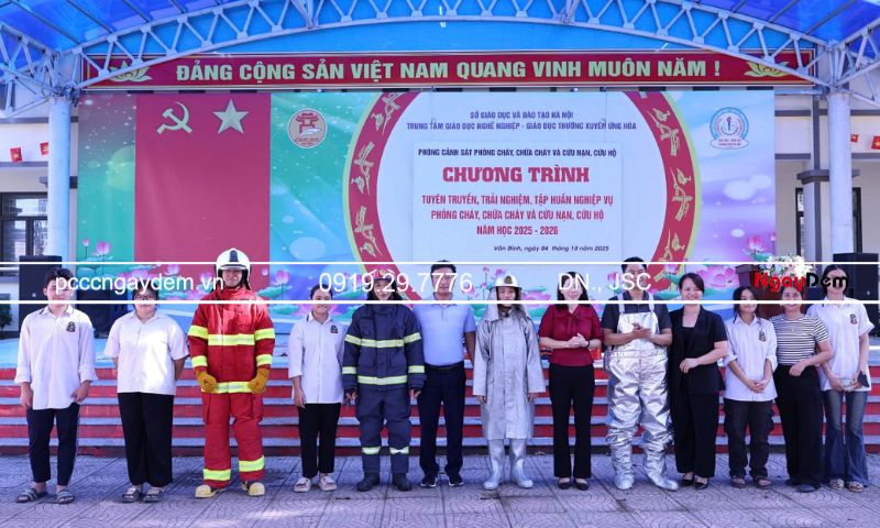 bảo dưỡng - bảo trì PCCC Ứng Hòa