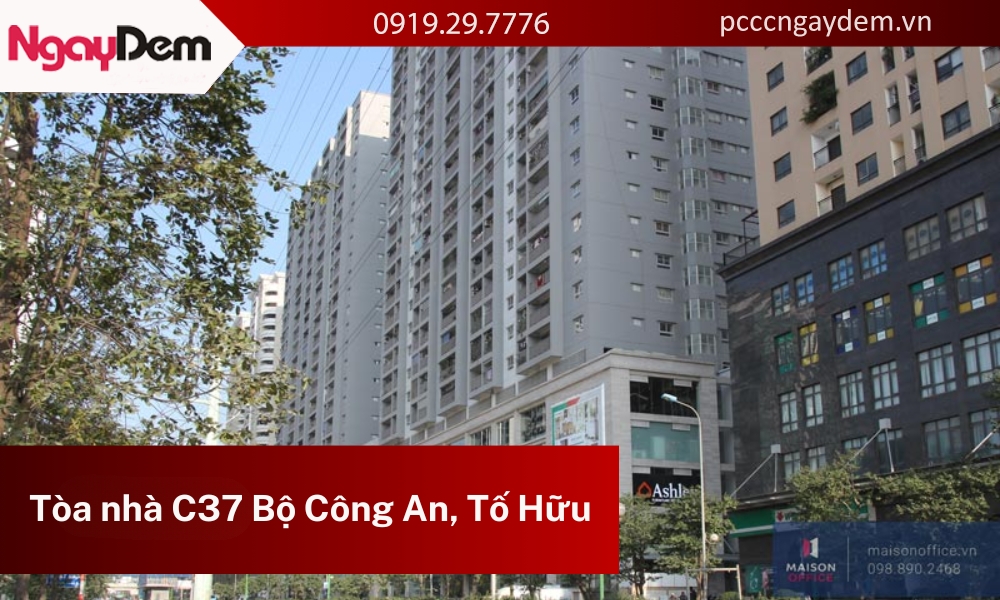 Bảo trì PCCC Tòa nhà C37 Bộ Công An