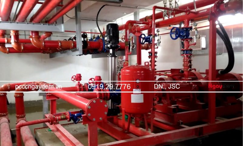 Đảm bảo máy bơm, hệ thống báo cháy và chữa cháy tự động luôn hoạt động tốt