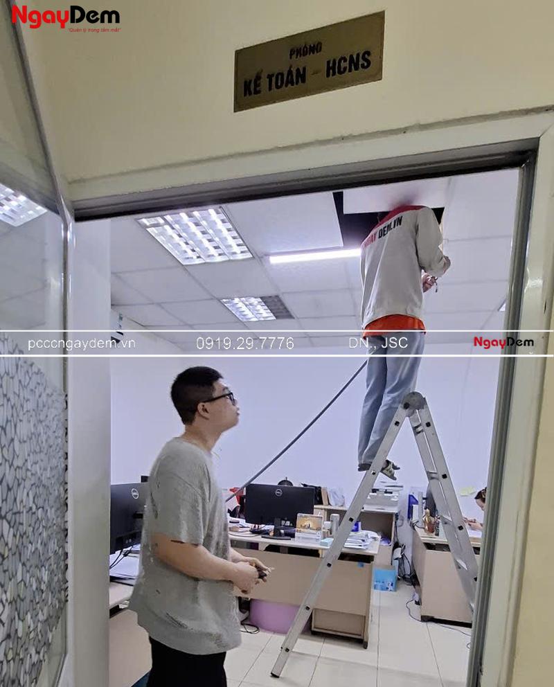 Thi công lắp đặt hệ thống PCCC Công ty cổ phần Trần Nguyễn Hà