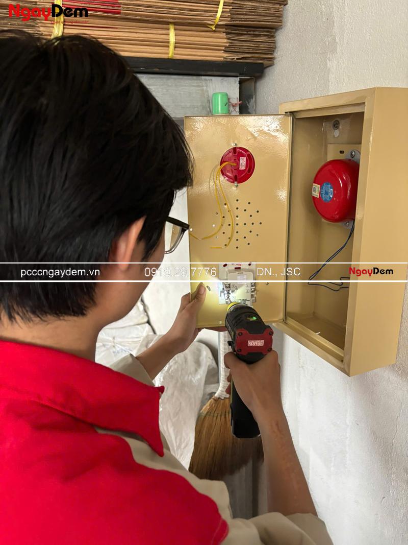 Bảo trì hệ thống PCCC kho hàng Công ty kinh doanh thực phẩm Đồng Tâm Bảo trì hệ thống PCCC kho hàng