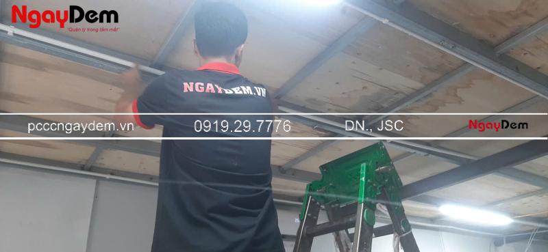 Lắp đặt hệ thống PCCC Xưởng In Công ty Hoàng Gia, Hà Nội