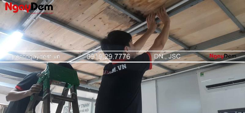Lắp đặt hệ thống PCCC Xưởng In Công ty Hoàng Gia, Hà Nội