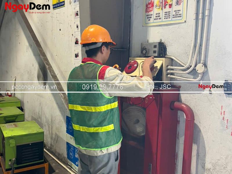 Bảo trì hệ thống PCCC kho hàng TH True Milk Thạch Thất