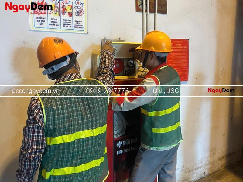 Bảo trì hệ thống PCCC kho hàng TH True Milk Thạch Thất