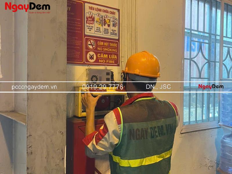 Bảo trì hệ thống PCCC kho hàng TH True Milk Thạch Thất