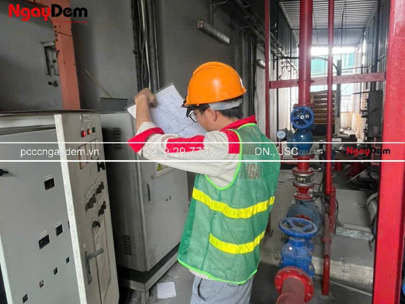 Bảo trì hệ thống PCCC kho hàng TH True Milk Thạch Thất