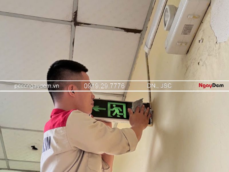 Lắp đặt, thi công PCCC Hưng Yên miễn phí khảo sát, bản vẽ thiết kế thi công lối thoát hiểm