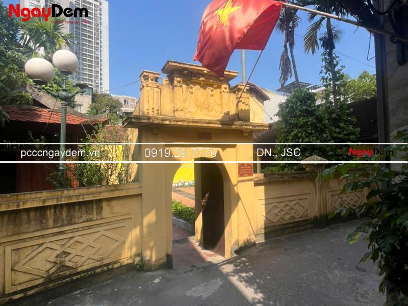 Bảo trì hệ thống PCCC Nhà Lưu Niệm Bác Hồ làng Vạn Phúc, Hà Nội