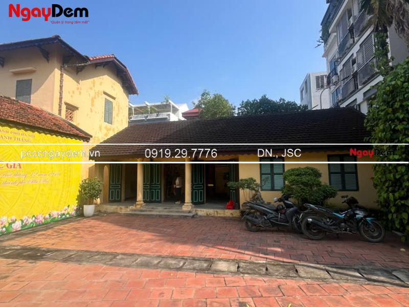 Bảo trì hệ thống PCCC Nhà Lưu Niệm Bác Hồ làng Vạn Phúc, Hà Nội