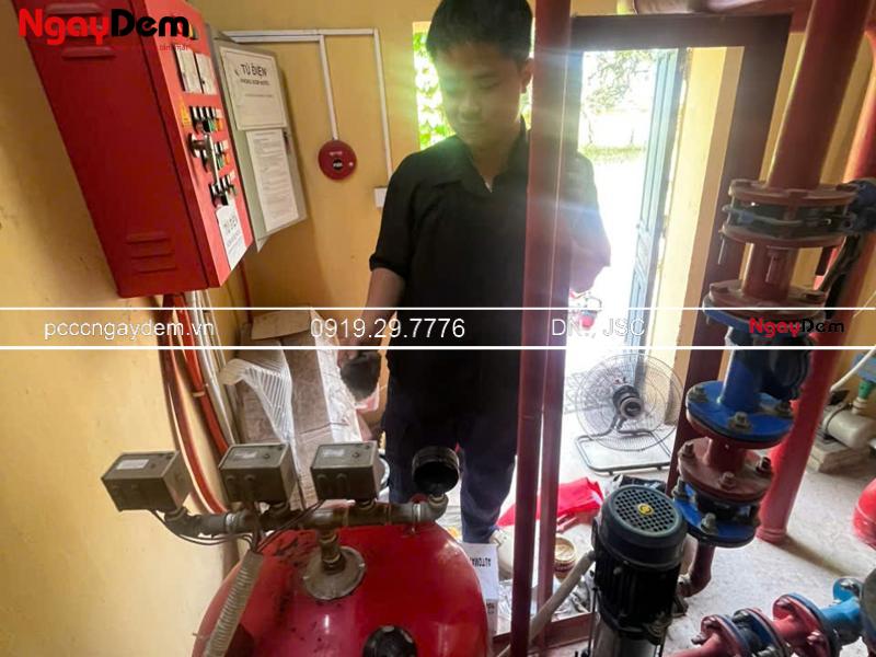 Bảo trì hệ thống PCCC Nhà Lưu Niệm Bác Hồ làng Vạn Phúc, Hà Nội