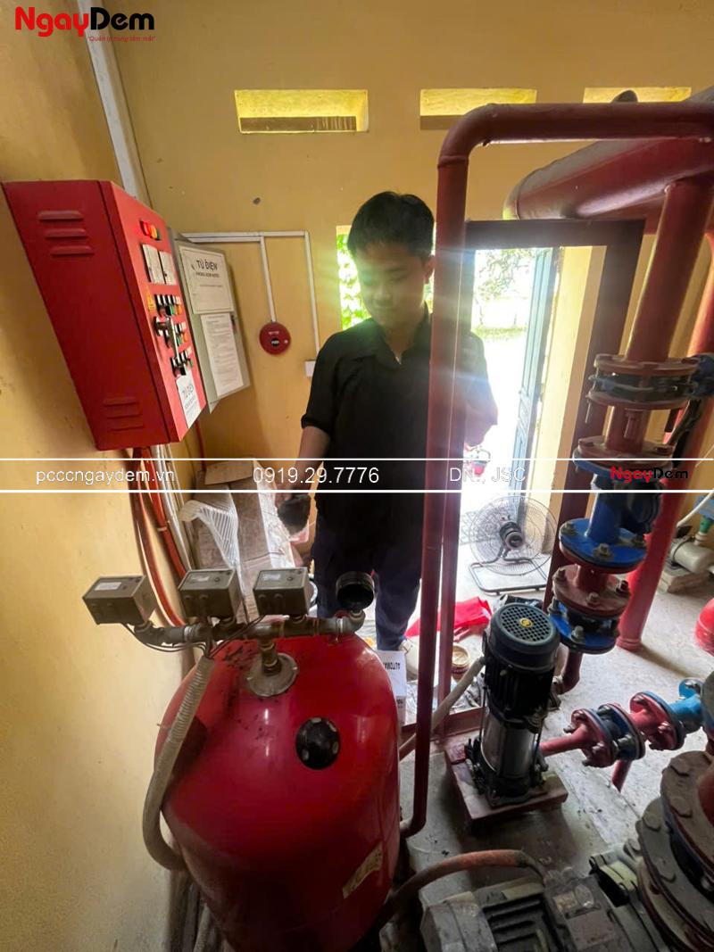 Thi công hệ thống PCCC Hoài Đức
