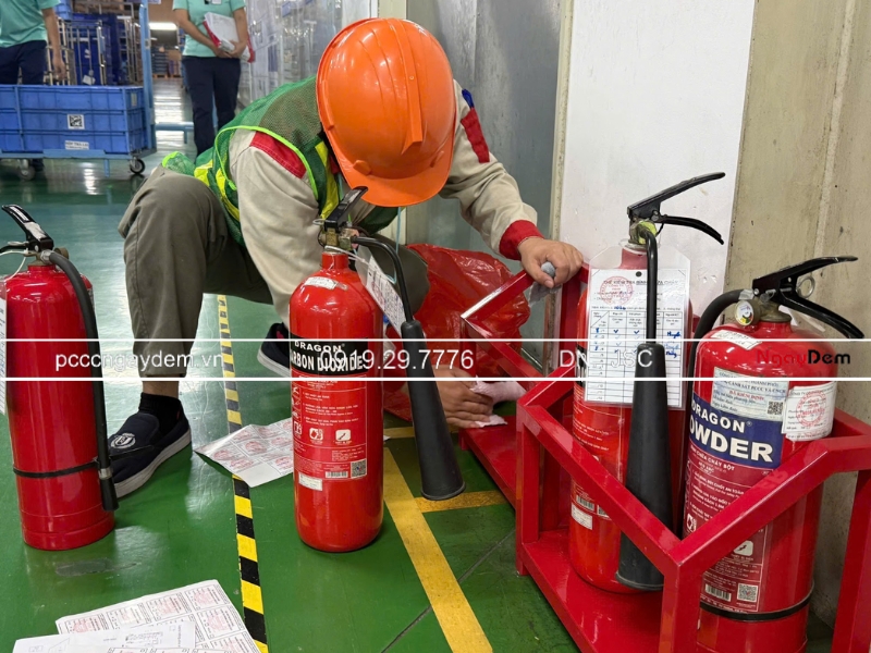 Thi công PCCC Ba Vì tặng bản vẽ thiết kế cho mọi công trình bình chữa cháy xách tay tại Ba VÌ