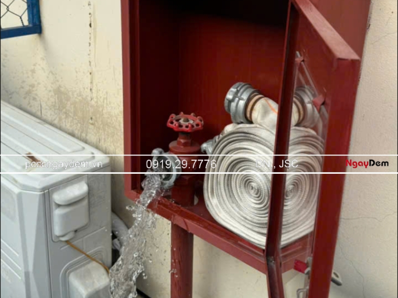 Thi công PCCC Ba Vì tặng bản vẽ thiết kế cho mọi công trình tủ chữa cháy ngoài trời ba vì