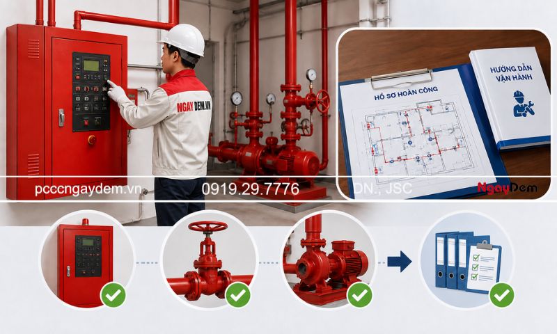 Dịch vụ lắp đặt, thi công PCCC Bắc Giang | Đạt chuẩn nghiệm thu lắp đặt, thi công PCCC Bắc Giang