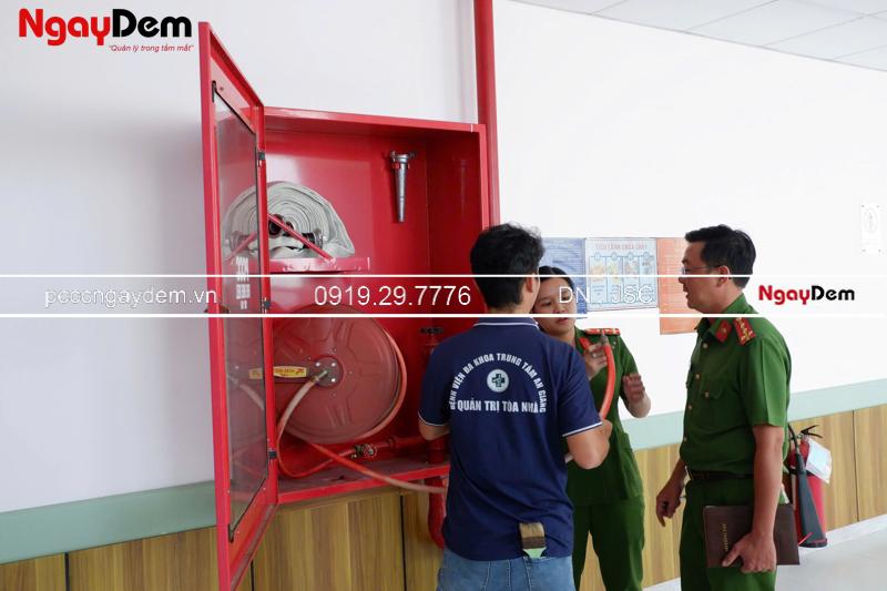 Thi công pccc bệnh viện