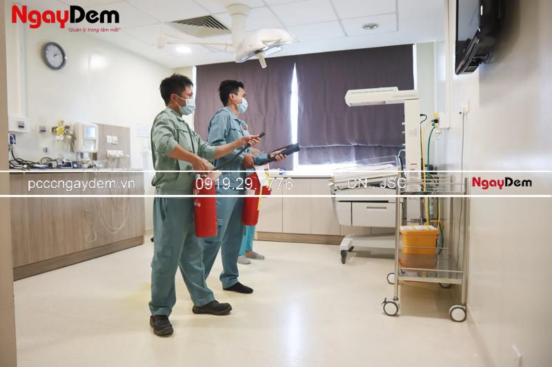 Thi công pccc bệnh viện