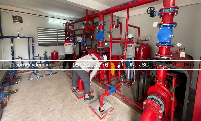 Dịch vụ thi công PCCC Cầu Giấy | Tư vấn, Thiết kế & Lắp đặt trọn gói thi công PCCC Cầu Giấy