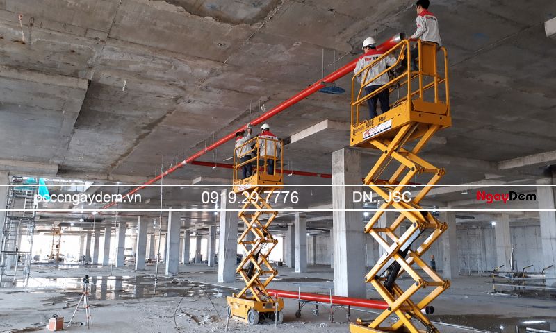 Dịch vụ thi công PCCC Cầu Giấy | Tư vấn, Thiết kế & Lắp đặt trọn gói lắp đặt, thi công pccc cầu giấy