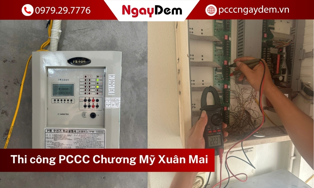 Thi công PCCC Chương Mỹ, Xuân Mai