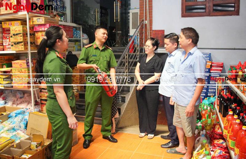 Lắp đặt, Thi công PCCC Tạp hóa, Siêu thị mini trọn gói, giá tốt Thi công pccc cửa hàng tạp hóa