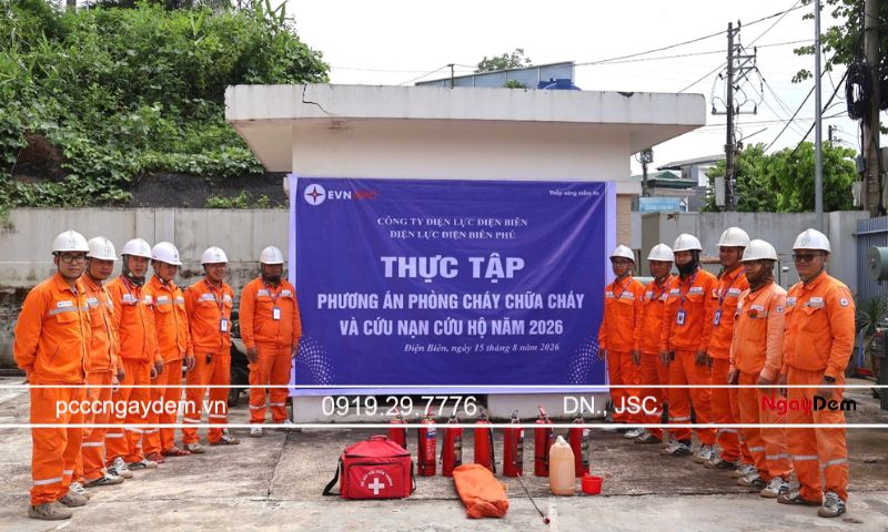 đơn vị lắp đặt, thi công pccc Điện Biên