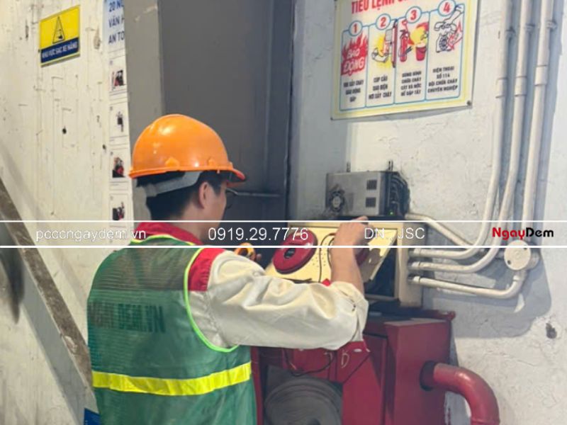 Lắp đặt hệ thống phòng cháy chữa cháy