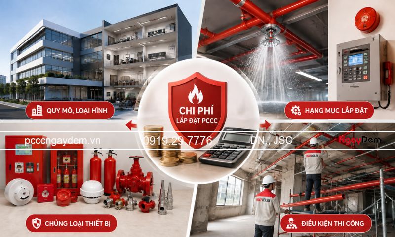 Báo giá thi công PCCC Hoàng Mai - Thiết kế & lắp đặt trọn gói thi công PCCC Hoàng Mai