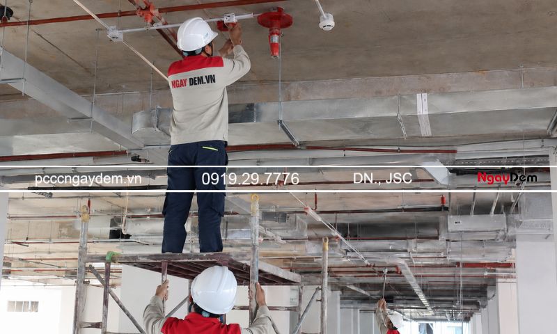Báo giá thi công PCCC Hoàng Mai - Thiết kế & lắp đặt trọn gói thi công PCCC Hoàng Mai