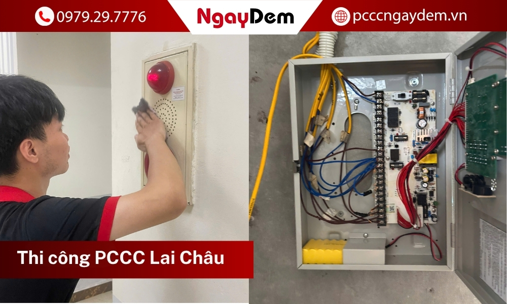 Công ty thi công PCCC Lai Châu trọn gói, lắp đặt chuẩn kỹ thuật thi công PCCC Lai Châu